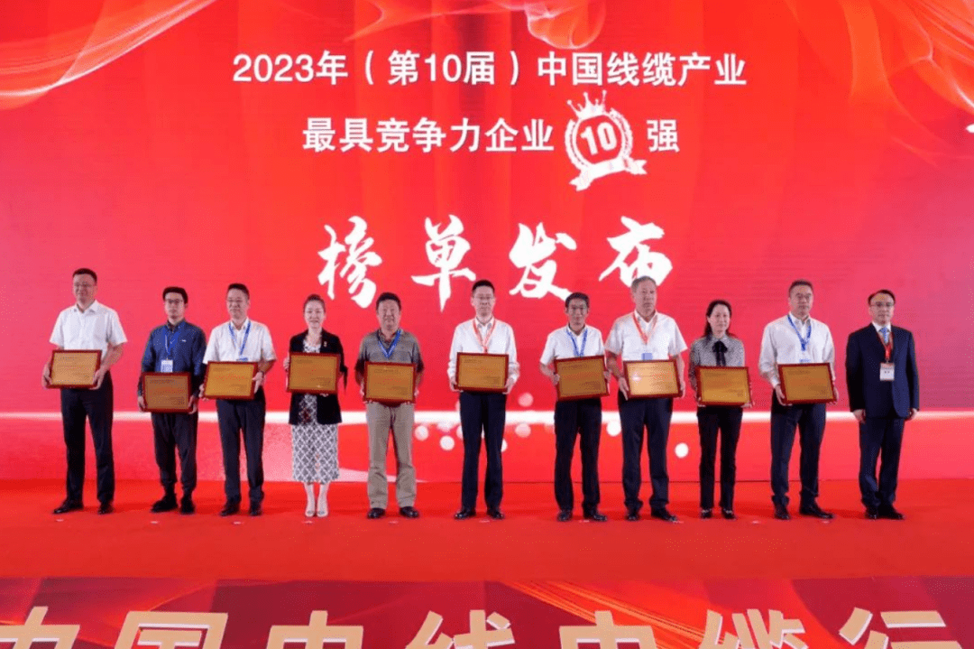 连续九年荣膺“2开云 开云体育平台023中国线强”榜首(图1)