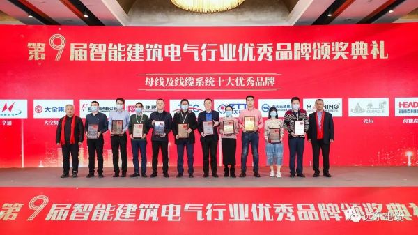 远开云体育 开云官网东电缆荣获“智能建筑电气行业十大优秀品牌”荣誉(图1)