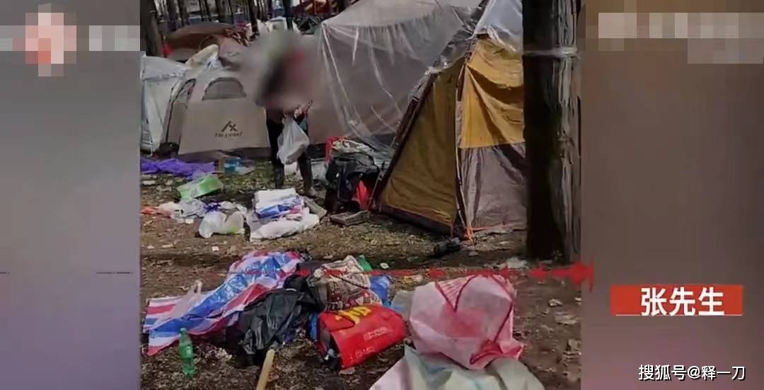从洗手间出来帐篷不见了连一根粗开云 开云体育官网细的电缆线都被偷走了！(图2)