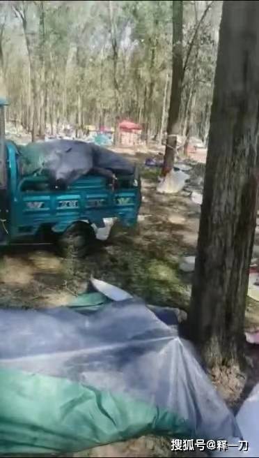 从洗手间出来帐篷不见了连一根粗开云 开云体育官网细的电缆线都被偷走了！(图6)